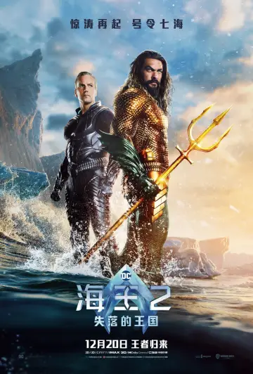 Plakat do filmu "Aquaman i Zaginione Królestwo" #487102