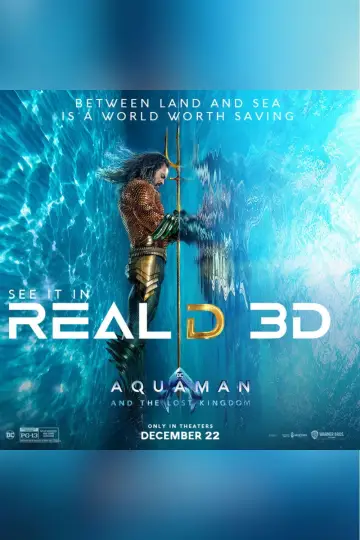 Plakat do filmu "Aquaman i Zaginione Królestwo" #564747