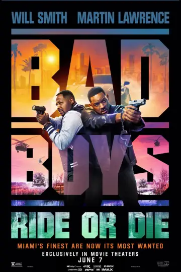 Plakat do filmu "Bad Boys: Ride or Die" #564209
