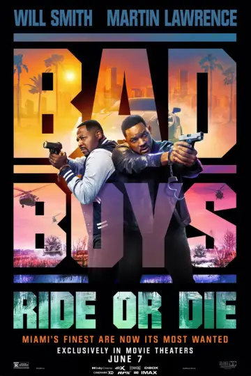 Plakat do filmu "Bad Boys: Ride or Die" #564210