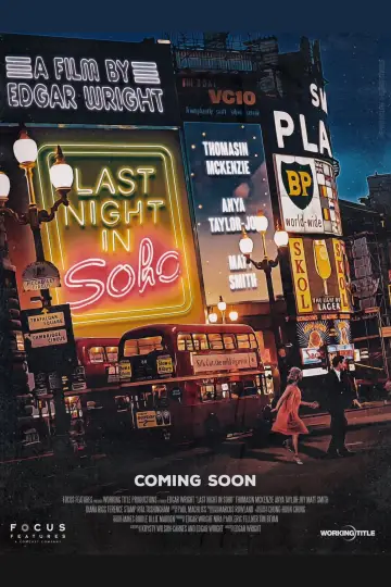 Plakat do filmu "Ostatniej nocy w Soho" #59145