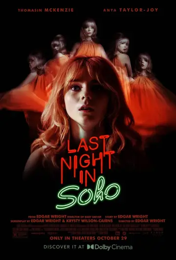 Plakat do filmu "Ostatniej nocy w Soho" #59181