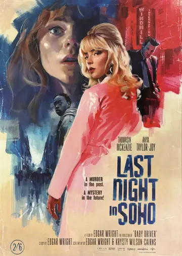 Plakat do filmu "Ostatniej nocy w Soho" #653285