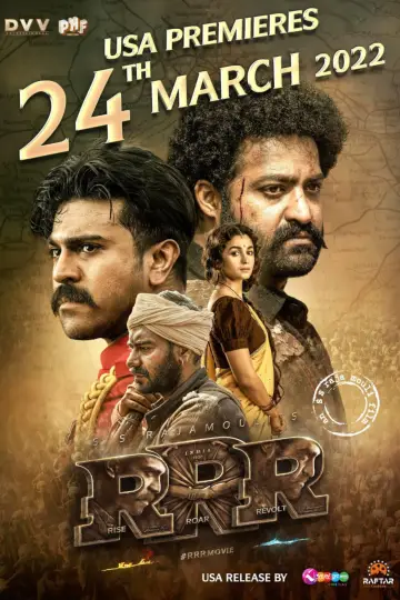 Plakat do filmu "RRR - Rise Roar Revolt" #58622