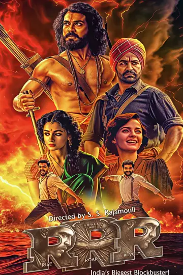 Plakat do filmu "RRR - Rise Roar Revolt" #912307