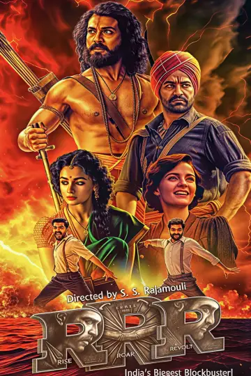 Plakat do filmu "RRR - Rise Roar Revolt" #952373