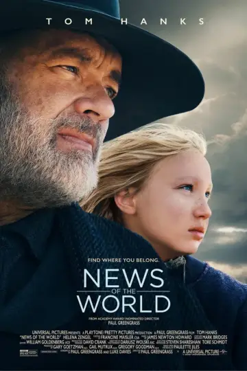 Plakat do filmu "Nowiny ze świata" #111173