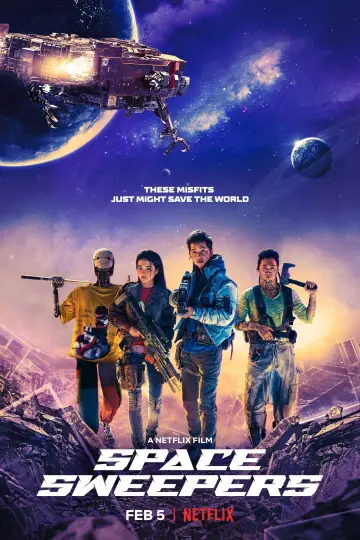 Plakat do filmu "Space Sweepers" #109088