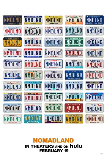 Plakat do filmu "Nomadland" #92161