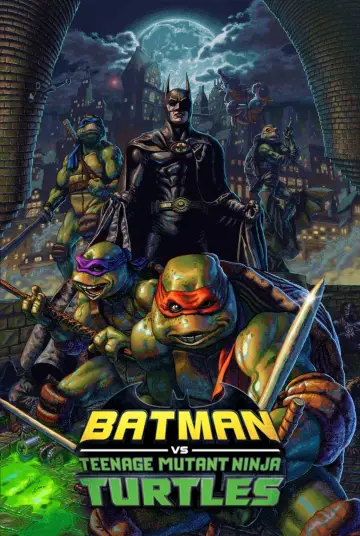 Plakat do filmu "Batman kontra Wojownicze Żółwie Ninja" #237141