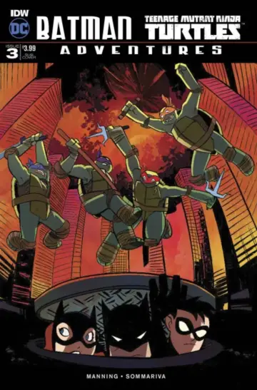 Plakat do filmu "Batman kontra Wojownicze Żółwie Ninja" #237156