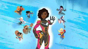 Zasłona do filmu "Marvel Rising: Heart of Iron" #1590282