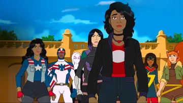 Zasłona do filmu "Marvel Rising: Heart of Iron" #1590284