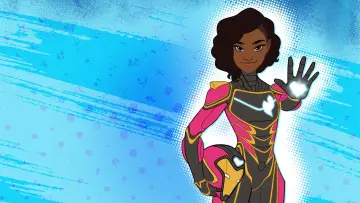 Zasłona do filmu "Marvel Rising: Heart of Iron" #1590285