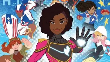 Zasłona do filmu "Marvel Rising: Heart of Iron" #1590286