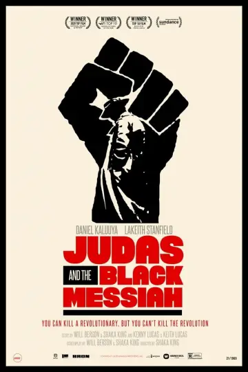 Plakat do filmu "Judasz i Czarny Mesjasz" #108874