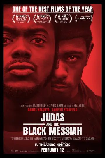 Plakat do filmu "Judasz i Czarny Mesjasz" #108881
