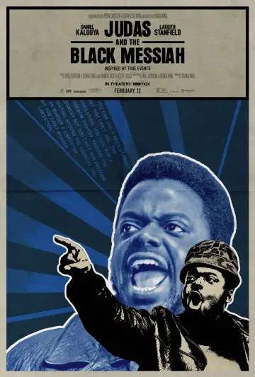 Plakat do filmu "Judasz i Czarny Mesjasz" #108883