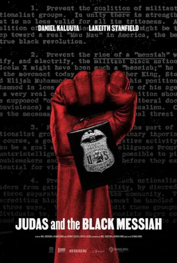 Plakat do filmu "Judasz i Czarny Mesjasz" #895370