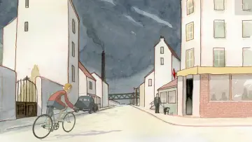 Zasłona do filmu "Łódź w ogrodzie" #464065