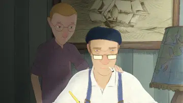 Zasłona do filmu "Łódź w ogrodzie" #856208