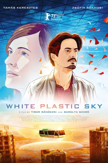 Plakat do filmu "Niebo z białego plastiku" #1077708