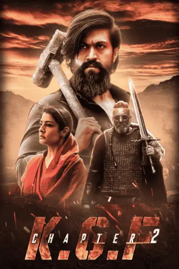 Plakat do filmu "ಕೆ.ಜಿ.ಎಫ್: Chapter 2" #834487