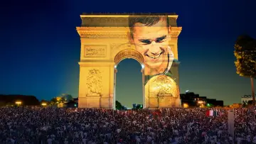 Zasłona do filmu "Antoine Griezmann: Historia legendy" #402058