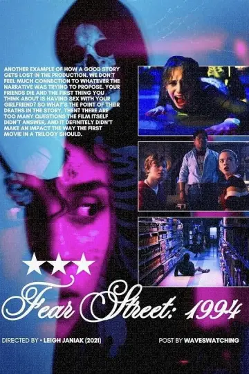 Plakat do filmu "Ulica Strachu – część 1: 1994" #866374