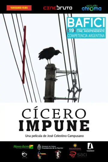 Plakat do filmu "Cícero impune" #1188917
