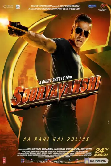 Plakat do filmu "सूर्यवंशी" #1007577