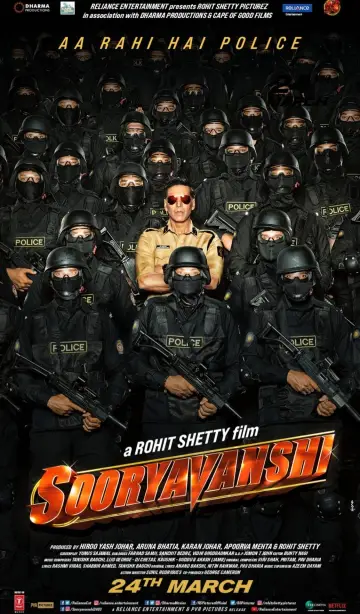 Plakat do filmu "सूर्यवंशी" #1007580