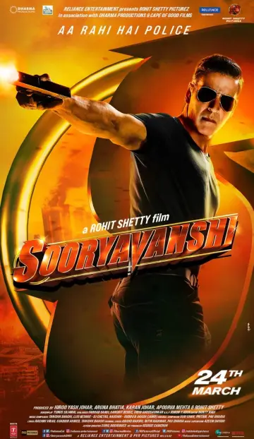 Plakat do filmu "सूर्यवंशी" #1007582