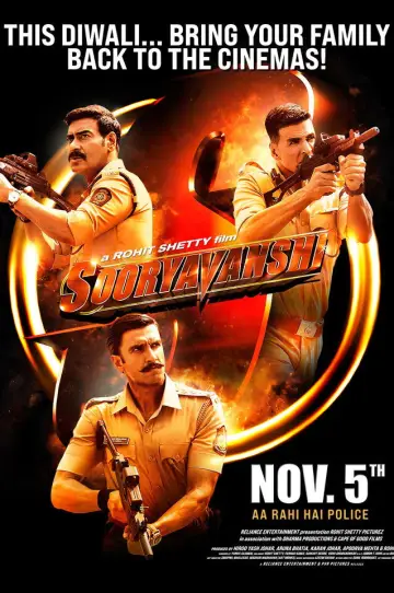 Plakat do filmu "सूर्यवंशी" #1007585