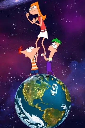 Plakat do filmu "Fineasz i Ferb: Fretka kontra Wszechświat" #420090