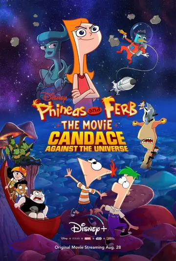 Plakat do filmu "Fineasz i Ferb: Fretka kontra Wszechświat" #91978