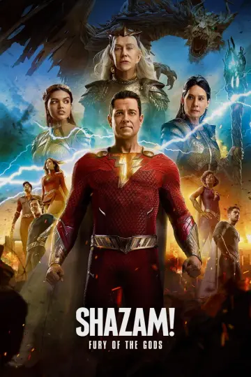 Plakat do filmu "Shazam! Gniew bogów" #712620