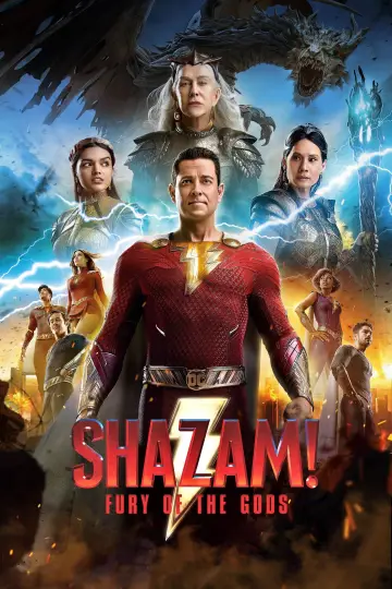 Plakat do filmu "Shazam! Gniew bogów" #9429