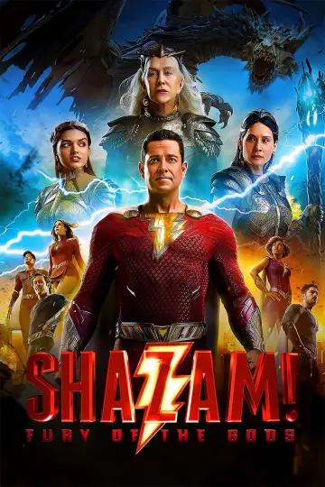 Plakat do filmu "Shazam! Gniew bogów" #9431