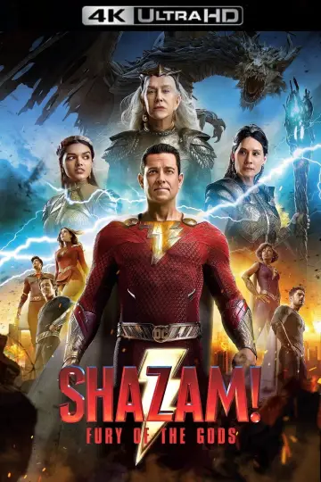Plakat do filmu "Shazam! Gniew bogów" #9439