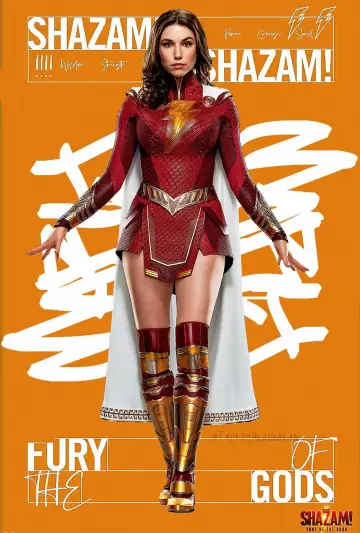 Plakat do filmu "Shazam! Gniew bogów" #9443