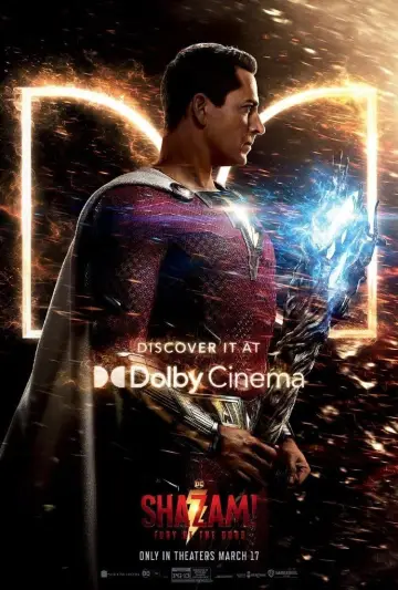 Plakat do filmu "Shazam! Gniew bogów" #9449