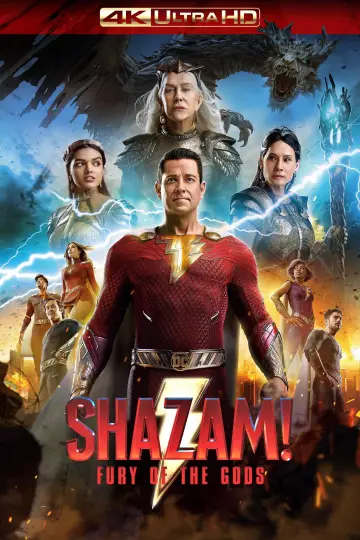 Plakat do filmu "Shazam! Gniew bogów" #9459