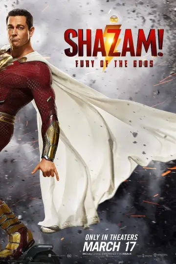 Plakat do filmu "Shazam! Gniew bogów" #9466