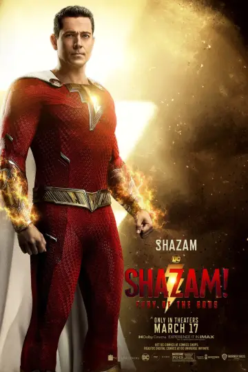 Plakat do filmu "Shazam! Gniew bogów" #9472