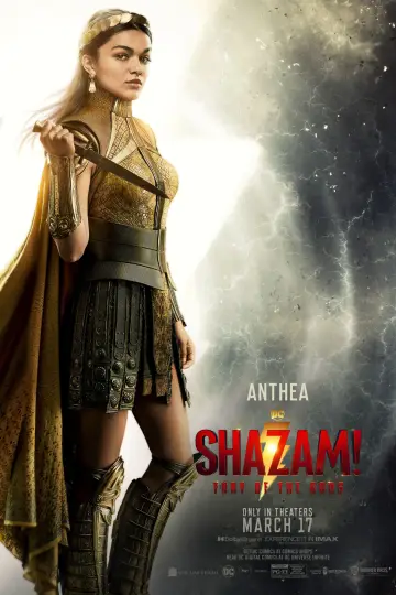 Plakat do filmu "Shazam! Gniew bogów" #9473