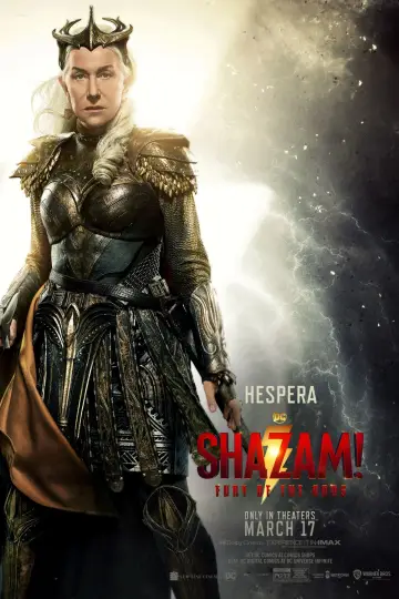 Plakat do filmu "Shazam! Gniew bogów" #9474