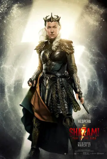 Plakat do filmu "Shazam! Gniew bogów" #9477