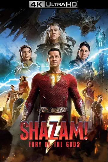 Plakat do filmu "Shazam! Gniew bogów" #9489