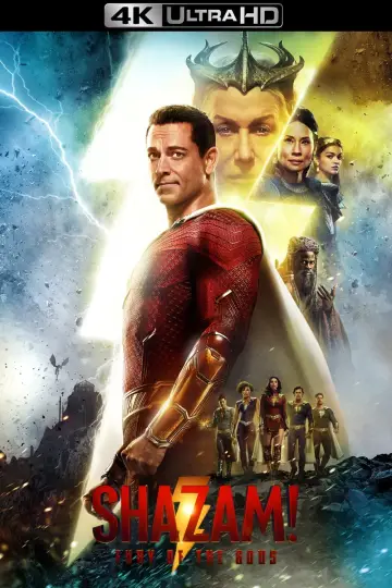 Plakat do filmu "Shazam! Gniew bogów" #9491